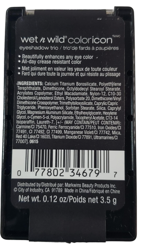 Wet N Wild Color Icon Stay Wild Eyeshadow Trio - 34679 Freestyle Wrap, 0.12oz - Picture 4 of 6