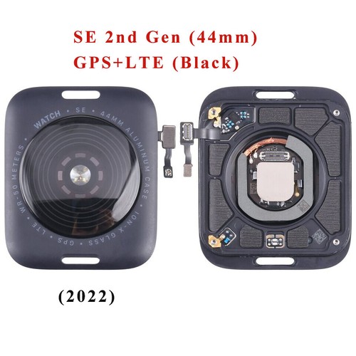 For Apple Watch Series 4 5 SE 6 7 8 Back Glass Cover Heart Rate HR Sensor Parts - 第 4/7 張圖片