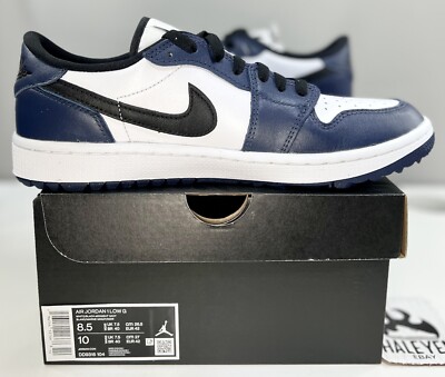 シューズ(男性用) Nike Air Jordan 1 Low Golf Midnight Navy Jordan 1 Retro Low Golf Midnight Navy Men's - DD9315-104 - US