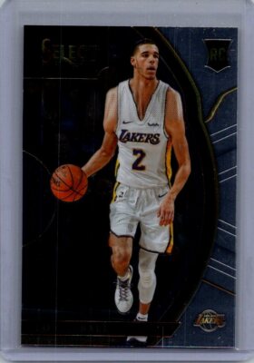 LONZO BALL 2017-18 PANINI SELECT TIE-DYE ROOKIE SIGNATURES /25