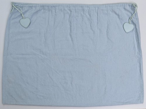 Juicy Couture LRG Kordelzugverschluss hellblau Tragetasche Beutel Staub 21 x 29,5 - Bild 7 von 11