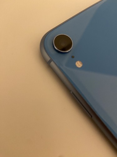 Apple iPhone XR - 64 Go - Bleu (Désimlocké) A1984 (CDMA + GSM) (CA) fissuré sur l'écran - Photo 3 sur 5