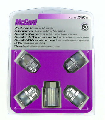SPHERICAL NUTS, 4 PC KIT - ULTRA HIGH SECURITY - M010 MCGARD FOR HONDA ACCORD (82