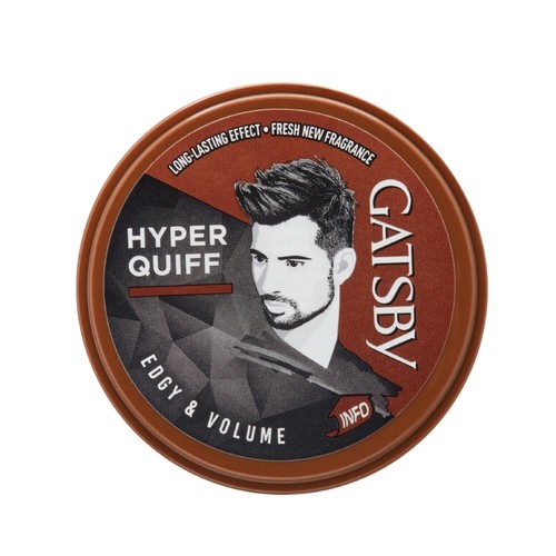 Gatsby Hyper Quiff Hair Styling 75gm Non Sticky Volumizing Finish long lasting - Picture 3 of 6