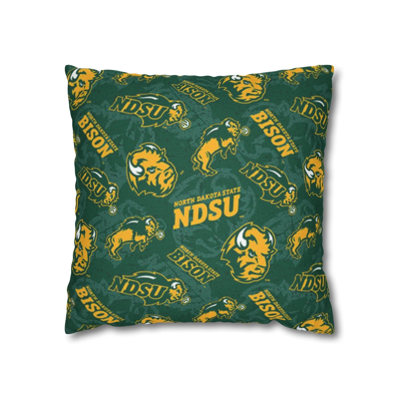 North Dakota State University Spun Square Pillowcase