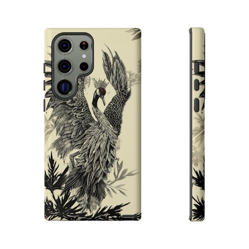Red Crowned Crane Bird Phone Case for iPhone, Samsung Galaxy, Pixel - 第 120/175 張圖片