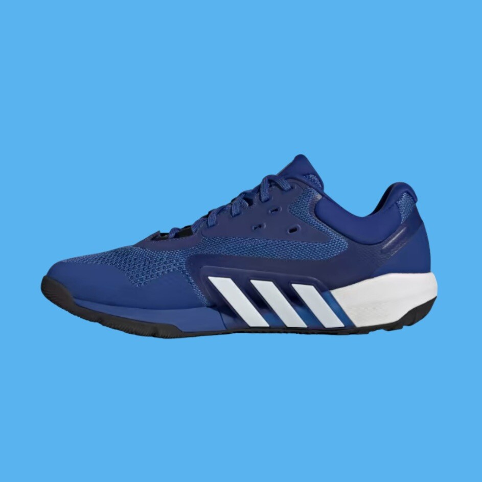 Adidas trainer pelle blu Clearance