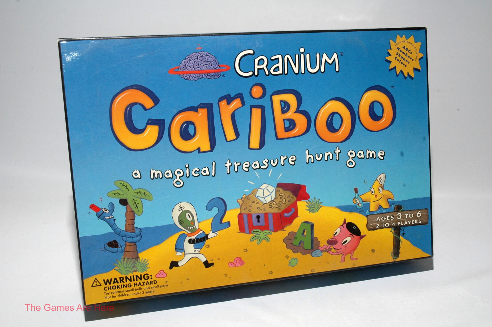 Cranium Cariboo Treasure Hunt Board Game Cranium Inc. 2002 (Read