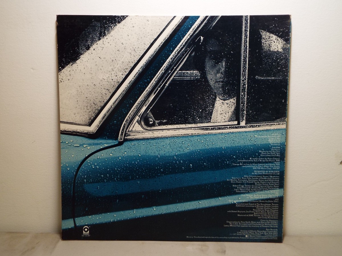 PETER GABRIEL 1977 SELF TITLED LP VINYL ALBUM | eBay