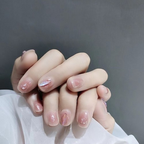Kit de uñas artificiales autoadhesivas Press On Nails listo para pegar manicura 24 uds - Imagen 5 de 7