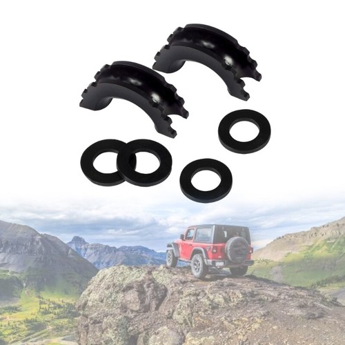 2 Pack DRing Shackle Isolators with 4 Pieces Washer for Standard 3/4" Shackle - Picture 2 of 11