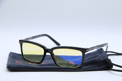 NEW GUNNAR OPTIKS HAUS ONYX BLACK GUNMETAL AUTHENTIC FRAMES SUNGLASSES 53-15