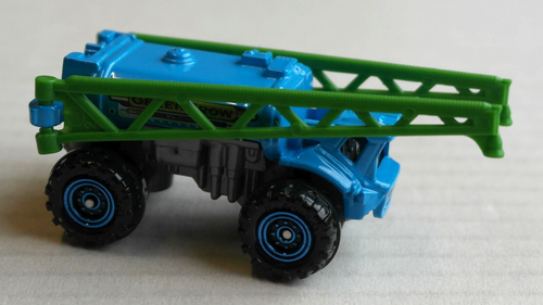Matchbox Rain Maker blau/grau/grün MBX Landwirtschaft Bewässerung Ackerbau Farm - Bild 4 von 5