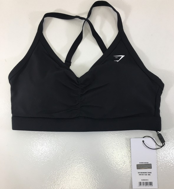 gymshark ruched sports bra