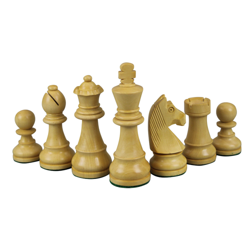 Juego de ajedrez de caoba 20 pulgadas con piezas de ajedrez alemán Staunton ponderadas Sheesham 3 - Imagen 6 de 10