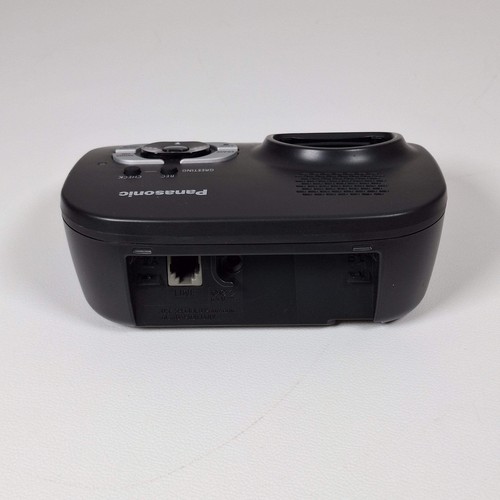 Panasonic KX-TG4321B czarna baza ładowania telefonu bezprzewodowego z automatyczną sekretarką - Zdjęcie 3 z 4