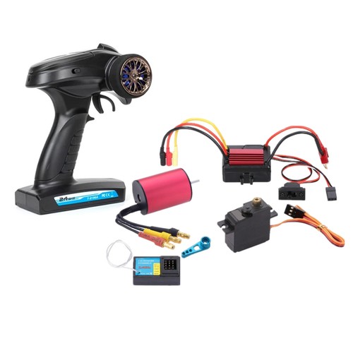 35A Brushless ESC & Motor & Lenkservo für WLtoys HSP A959-B 1/16 1/18 RC Car - Bild 4 von 9