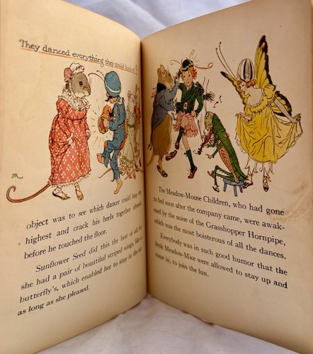 GRASSHOPPER GREEN & THE MEADOW-MICE Words and art by John Rae HC 1922 Algonquin - Imagen 4 de 4