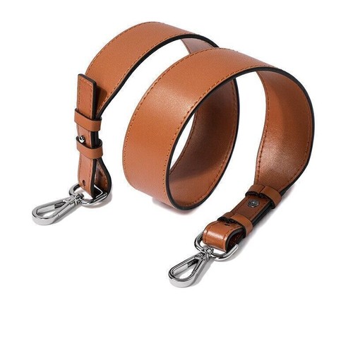3.8cm Handle Bag Strap Genuine Leather Shoulder Replacement Purse Belt - Picture 6 of 28
