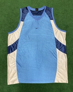 blue nike tank top