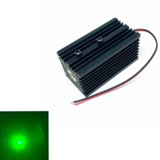 LAB Industrial 532nm 10mw 5VDC Green Laser Diode Dot Module w/ 62x32mm Heatsink 