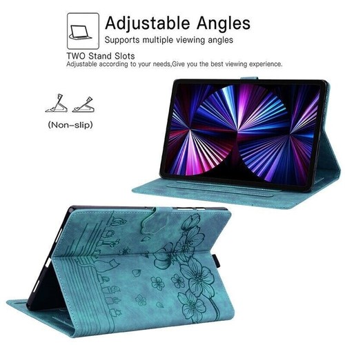 Für iPad 6/7/8/9/10/11. Gen Mini Air Pro 2025 Magnet Leder Ständer Hülle Cover - Bild 70 von 85