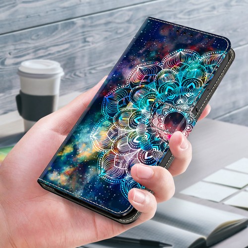 Printed Leather Case For Xiaomi 14 14T Pro Redmi 13C 14C Wallet Flip Stand Cover - Picture 11 of 27