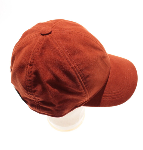 Amanda Christensen by Wigens NWT Baseball Cap Size 57, 7 & 1/8ths in Orange - Picture 5 of 13