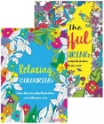 Kids / Adult Colouring Books Mind Relaxing Stress Relieving Colour Therapy Books