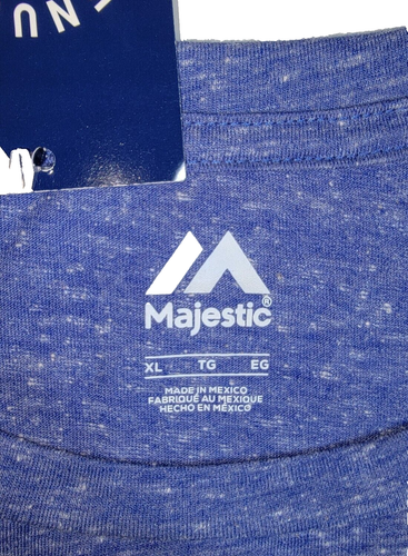 NWT XL Majestic LA Dodgers Nation T-Shirt - Blue Heather $40.00 - Picture 10 of 11