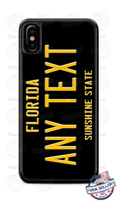 Vintage License Florida State License Image Phone Case For iPhone Samsung Google