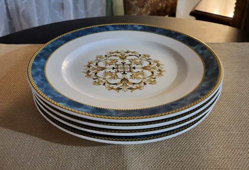 MIKASA TUSCANY COURT SALAD PLATE 8 1/2" SET OF 4 BONE CHINA JAPAN 🇨🇳 - Picture 11 of 11