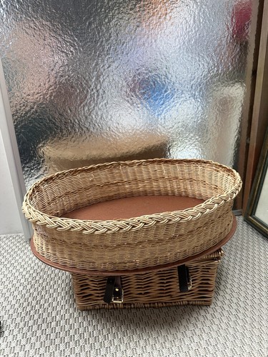 Wicker Basket Large Solid Country Interior High Quality