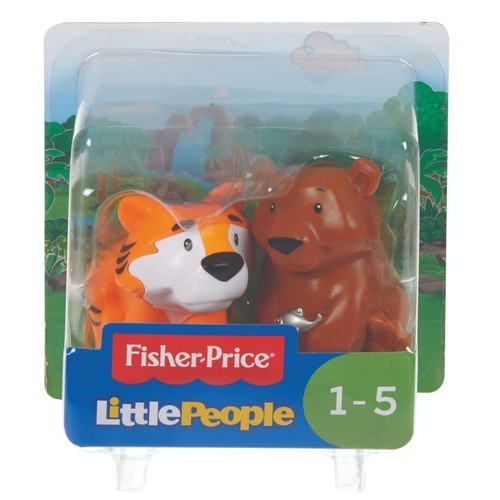 Brand New FISHER PRICE LITTLE PEOPLE 2 Pack Assorted Animal Figures - Picture 7 of 23