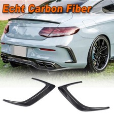 Carbon Heck Canards Heckfinnen Seitenfinnen Passt für Mercedes C205 Coupe C63AMG Carbon Heck Canards Heckfinnen Seitenfinnen Passt für Mercedes C205 Coupe C63AMG