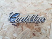 1980s-1990s Gold Cadillac Grill Emblem 1624421 Eldorado Deville Seville OEM