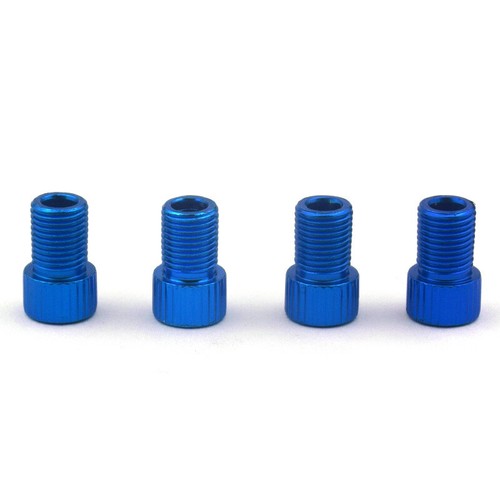 Lot Of (2) New Presta to Schrader Bike Valve Adapter MTB / Road Valve Stem@ - Picture 6 of 17