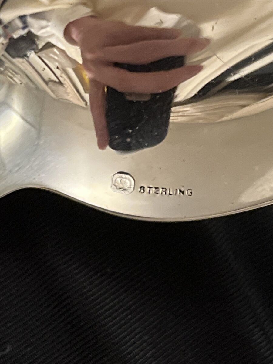 Very Rare Christofle Chinon Fiddle Large Spoon Sterling Very Rare Christofle Chinon Fiddle Large Spoon Sterling
