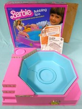 Barbie 1983 Bubbling Spa w/ Instructions Original Box As Pictured No Accessories