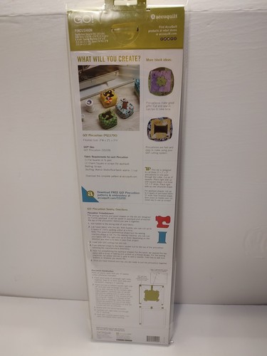 Accuquilt Go! Pincushion #55209 - Picture 2 of 5