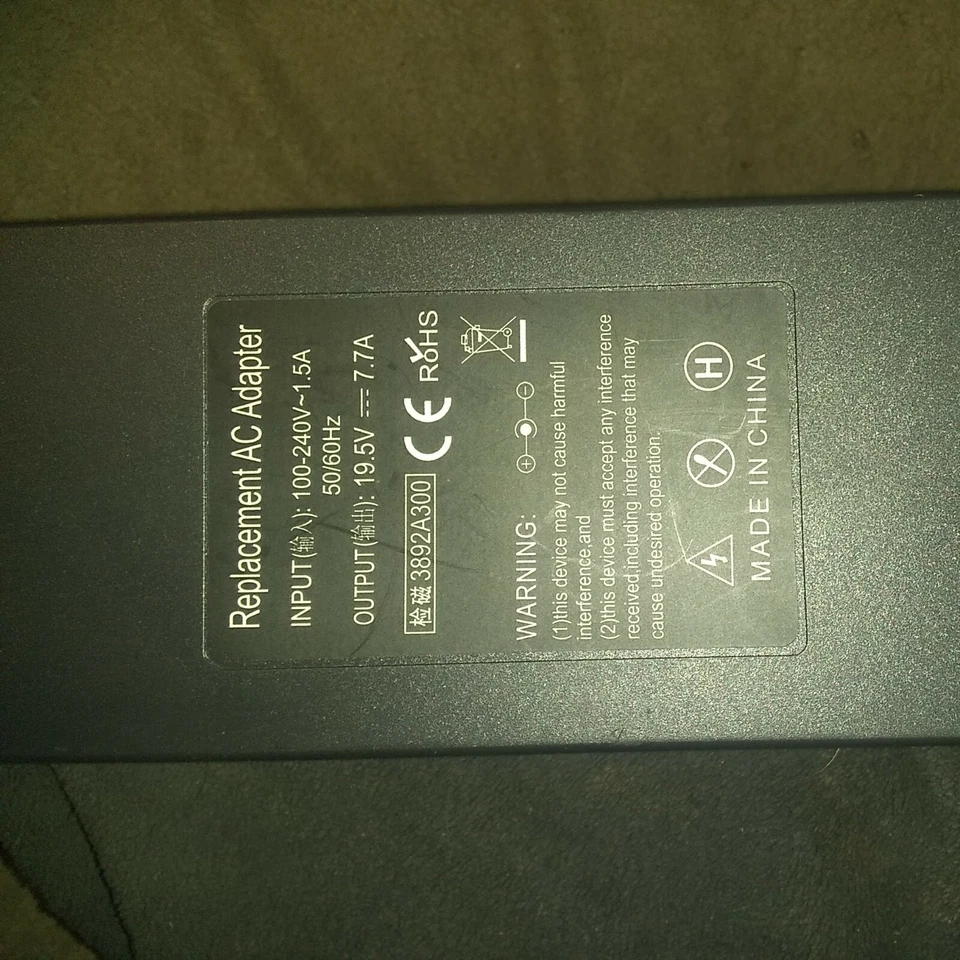 AC Adapter Charger for PB easynote n18061 3892a300 TK13-BZ-018UK 19.5v 7.7a repl - Image 3 of 4