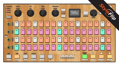 Akai Fire Skin | Wood #5 | Protective Decal | StyleFlip Skins