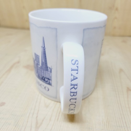 STARBUCKS City MUG Cup SAN FRANCISCO Architecture Skyline 18oz 2010 - Picture 4 of 9