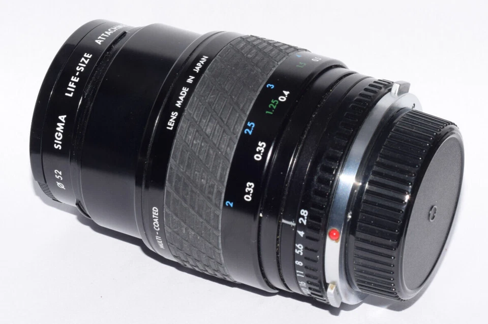 Sigma Macro 2,8/90 mm multicapa para Olympus OM Foto 3 de 4