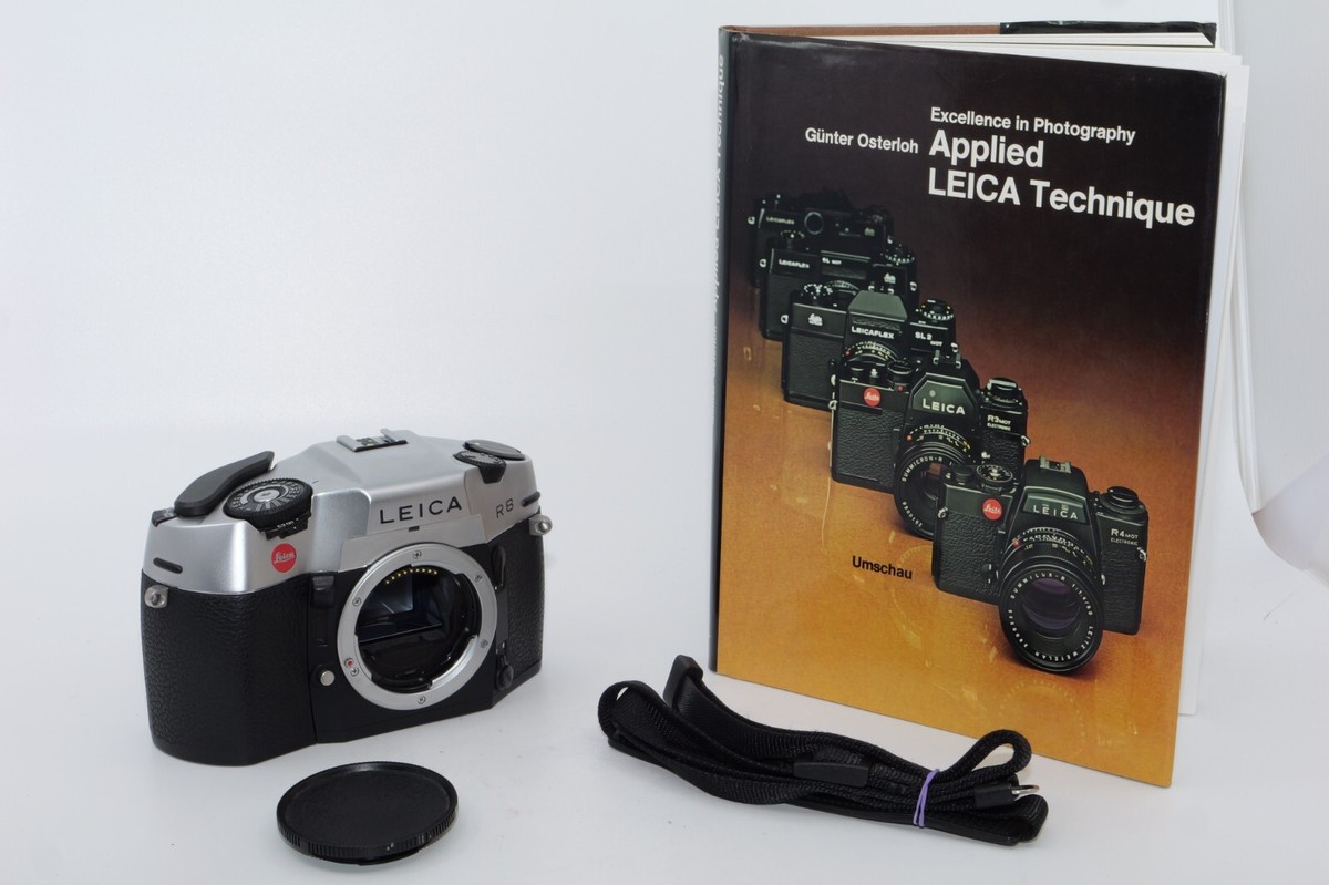 Leica R8 Later Model 35mm SLR Film Camera Body. Silver