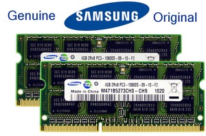 2x 4GB 8GB DDR3 RAM 1333Mhz für Dell Latitude E6410 ATG Speicher