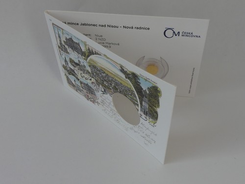 TSCHECHIEN 2023 GOLD COIN PP - HISTORISCHE ANSICHTSKARTEN - JABLONEC NAD NISOU - - Picture 7 of 7