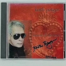 KEITH POTGER Secrets Of The Heart CD-R Autographed Numbered Rare New Seekers