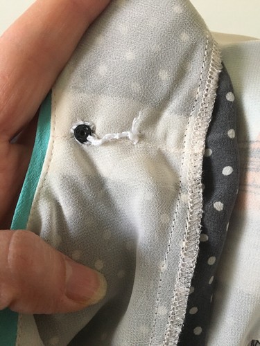 Anthropologie Maeve Silk Dress, Sketchbook Style World Sites/ Travel - Picture 9 of 11