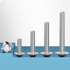 Phillips Truss Head Machine Screws 304/316/201 Stainless Steel Wide All Lengths